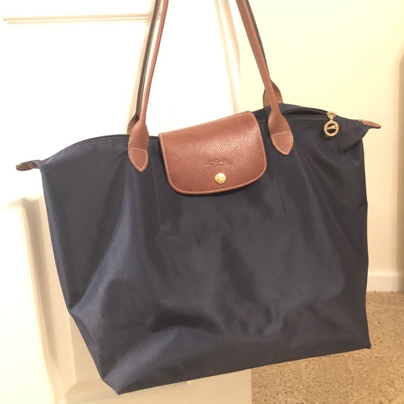 longchamp le pliage nylon tote bag